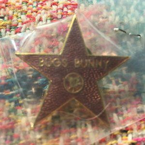 Bugs Bunny's Hollywood Walk Of Fame Star Pin